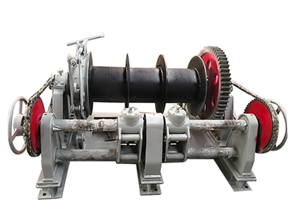 70kN Hydraulic Ramp Winch